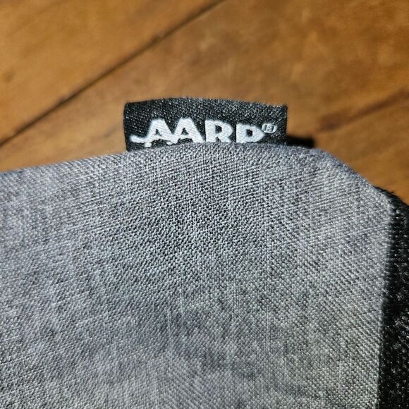 AARP Grey Black Zippered Tote Bag Removable Adjustable straps 19 x 15 - Picture 4 of 10